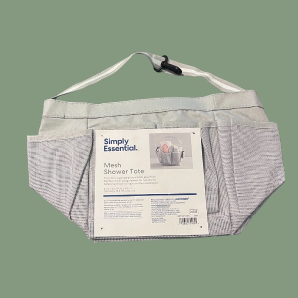 BNWT College Mesh Shower Caddy